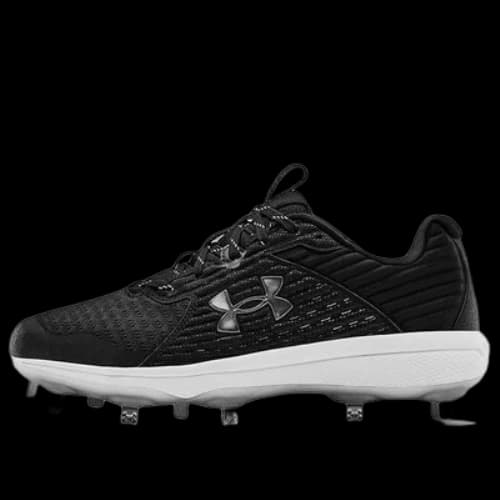 Under Armour Yard Mt Baseball Cleats 'Black White'
