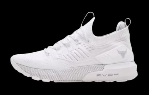 Under Armour Project Rock 3 White Halo Grey
