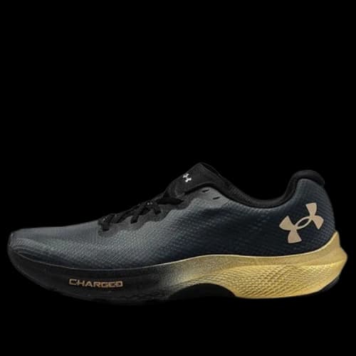 Under Armour Charged Pulse Sports Shoes Black/Gold