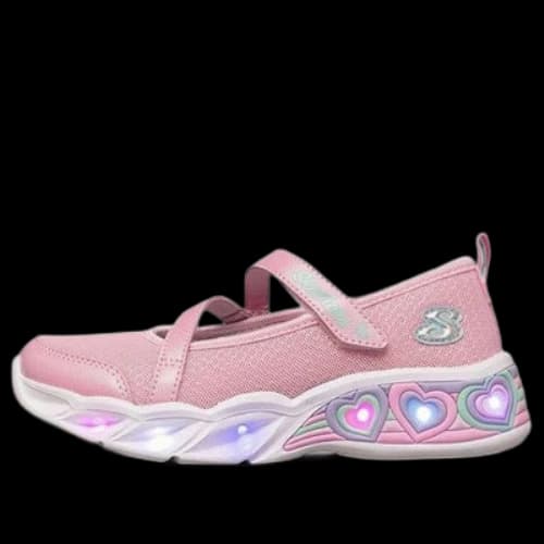 (GS) Skechers Sweetheart Lights 'Pink White'