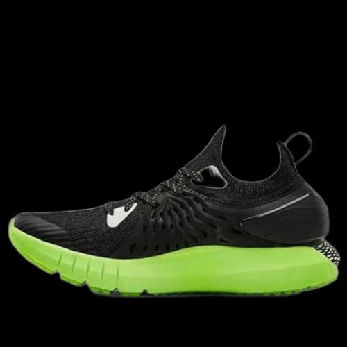 (GS) Under Armour HOVR Phantom RN Glow 'Black Green'