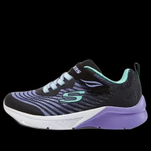(GS) Skechers Girls Microspec Rejoice Racer 'Black Multi'