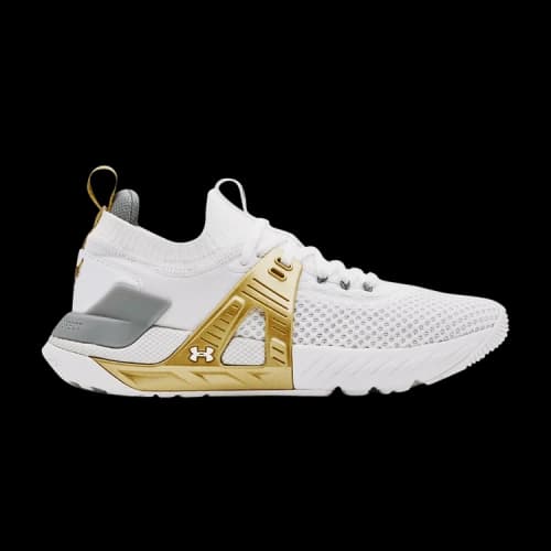 Under Armour Project Rock 4 'White Metallic Gold' (Women's)