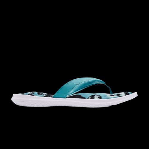 Under Armour Marbella 7 FB Sandal 'Graphic - White Cosmos' (Women's)
