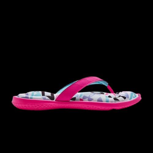 Under Armour Marbella 7 Sandal GS 'Electro Pink White'