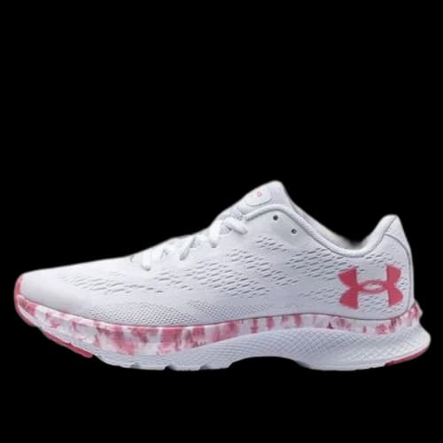 (GS) Under Armour Charged Bandit 6 Camo 'White Red'