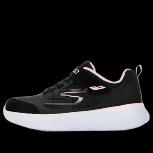 (GS) Skechers Go Run 400 V2 'Black Pink'