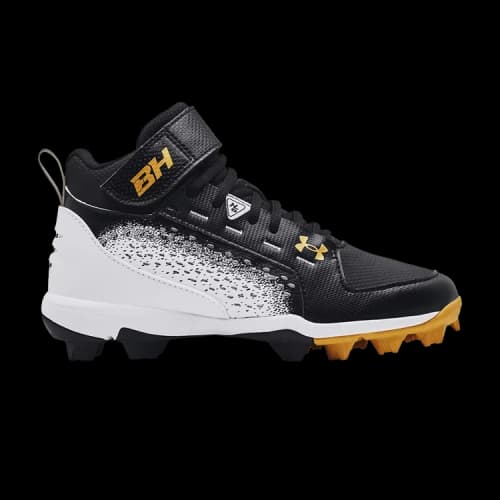 Under Armour Harper 6 Mid RM GS 'Black White'