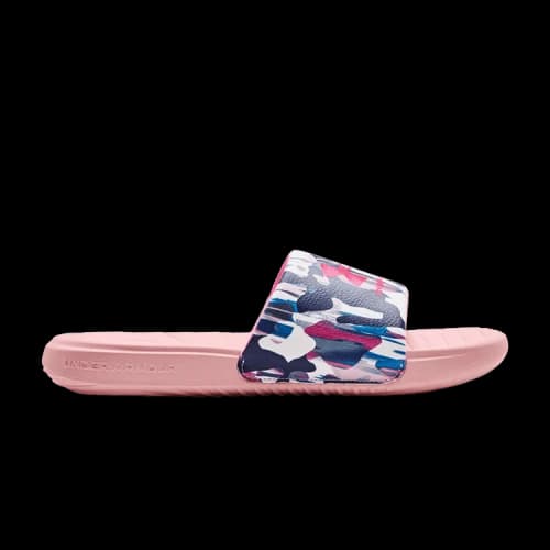 Under Armour Ansa Graphic Slide GS 'Prime Pink Camo'