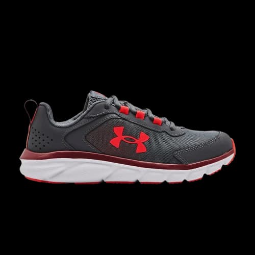Under Armour Assert 9 GS 'Pitch Grey Chestnut Red'