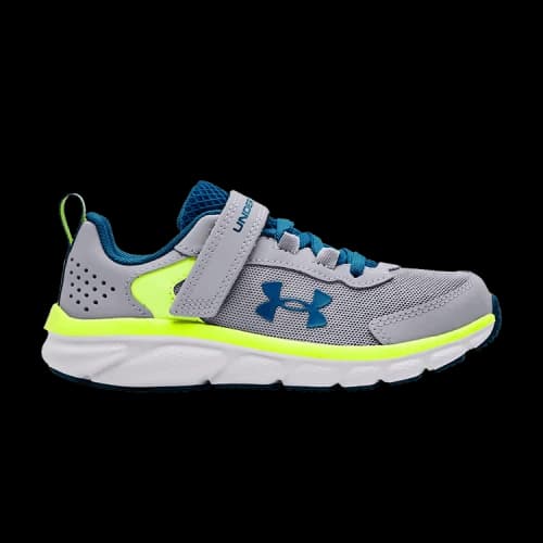 Under Armour Assert 9 AC PS 'Mod Grey High-Vis Yellow'