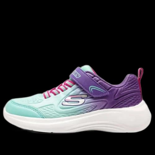 (GS) Skechers Jumpstart Sweet Swirl Shoes 'Purple Turquoise'