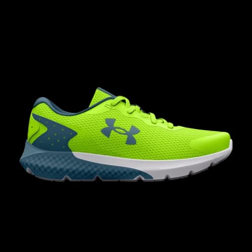 (GS) Under Armour Charged Rogue 3 Running Shoes 'Lime Surge'