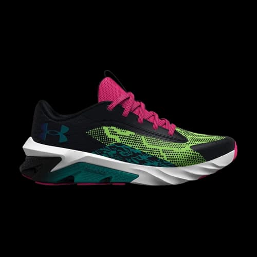 Under Armour Scramjet 4 Wild GS 'Black Quirky Lime'