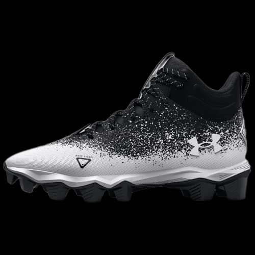 Under Armour Spotlight Franchise 2.0 RM Football Cleats 'Black White'