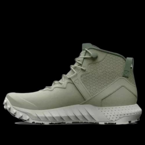 Under Armour Micro G Valsetz Trek Mid Leather Waterproof Tactical Boots 'Olive Green'