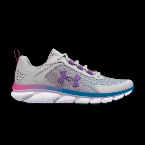 Under Armour Charged Assert 9 Wide GS 'Halo Grey White'