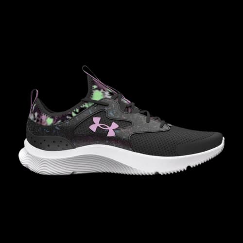 Under Armour Infinity 2.0 Printed GS 'Jet Grey Fresh Orchid'