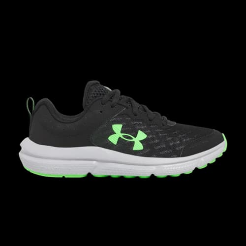 Under Armour Assert 10 AC GS 'Black Green Shock'
