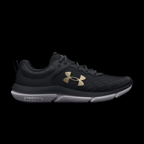 (GS) Under Armour Assert 10 AC 'Black Metallic Gold'