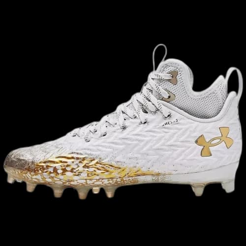 Under Armour Spotlight Clone MC 'White Metallic Faded Gold' (Women's)