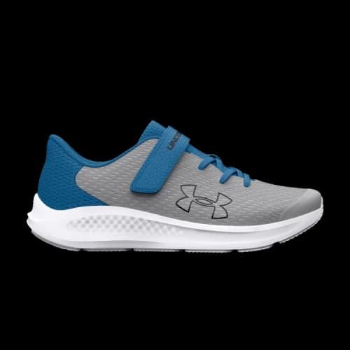 Under Armour Pursuit 3 AC PS 'Big Logo - Mod Grey Cosmic Blue'