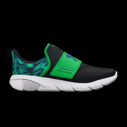 Under Armour Flash Laser GS 'Marble - Black Green Screen'