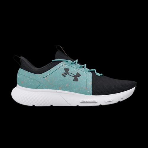 Under Armour Charged Propel Paint Splatter Sneakers 'Blue Black' (Women's)
