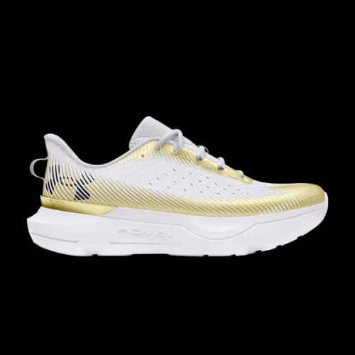 Under Armour HOVR Infinite Pro 'White Metallic Gold' (Women's)