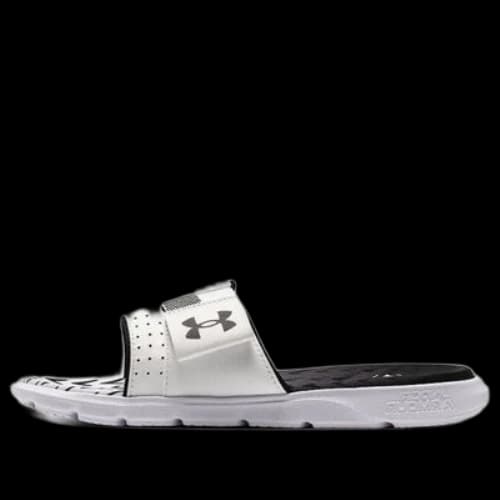 Under Armour Mercenary Slippers 'White Black'