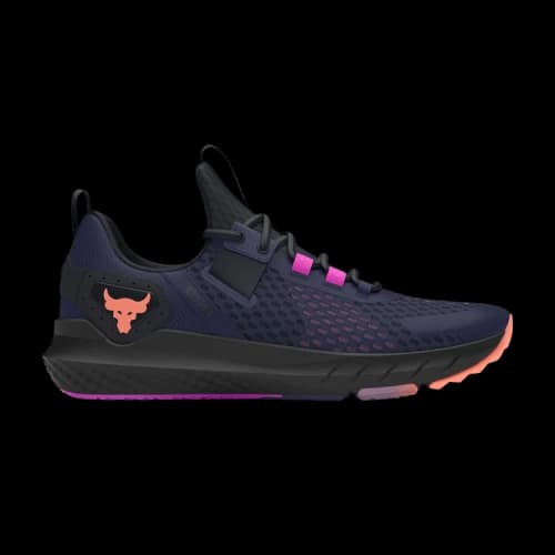 Under Armour Project Rock BSR 'Midnight Navy Flare Orange'