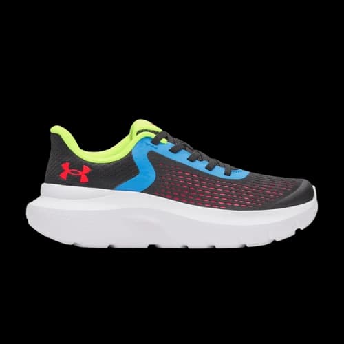 Under Armour Rogue 5 AL PS 'Black High Vis Yellow Racer Red'