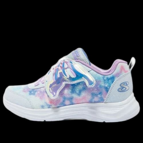 (GS) Skechers Glimmer Kicks-Fairy Chaser Lighted Sneakers 'Blue Multi'
