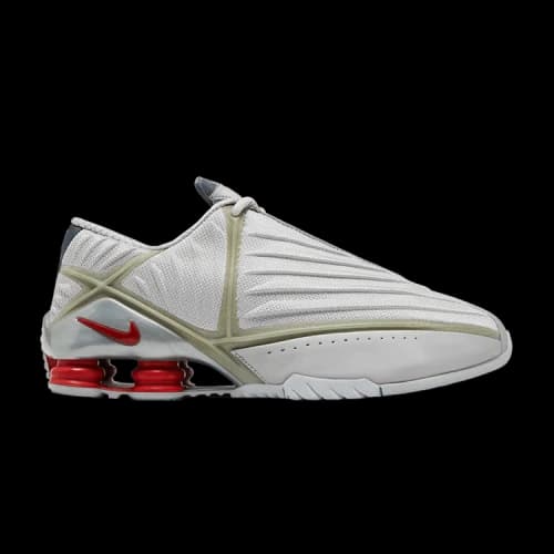 Nike Shox Supreme 'Metallic Silver Red'