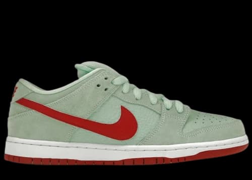 Nike SB Dunk Low Medium Mint Gym Red