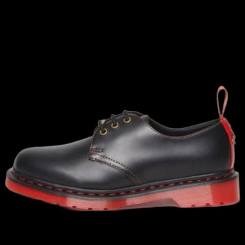 Dr. Martens 1461 Year of The Rabbit Leather Oxford Shoes 'Black Red'