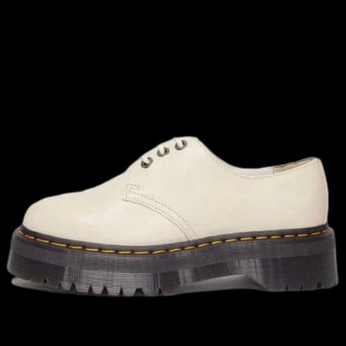 Dr. Martens 1461 II Pisa Leather Platform Shoes 'Parchment Beige'