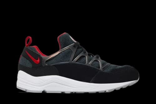 Nike Air Huarache Light Black University Red Wolf Grey