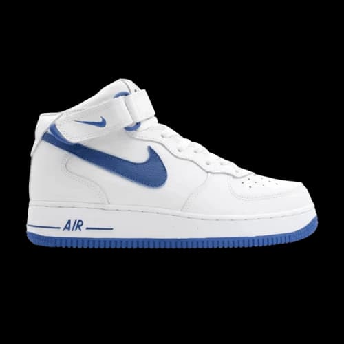Nike Air Force 1 Mid GS 'White Sport Royal'
