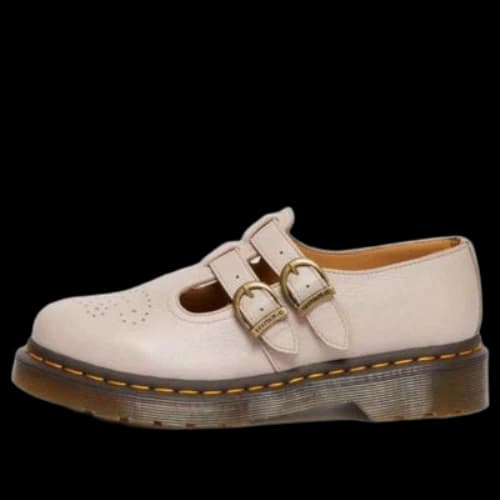 Dr. Martens 8065 Virginia Leather Mary Jane 'Vintage Taupe' (Women's)
