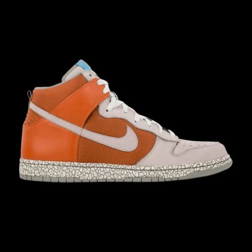 Nike Dunk High Earthquake Dark Orange