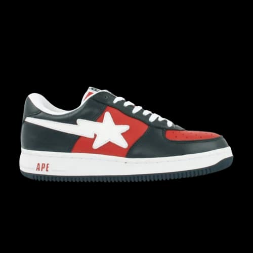 Bapesta FS-001 Low 'Navy Red White'