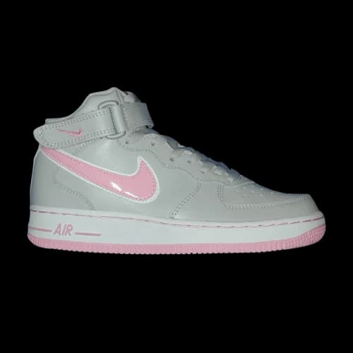 Nike Air Force 1 Mid 'Grey Real Pink' (Women's)