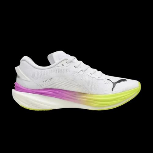 Puma Deviate Nitro 3 'White Yellow Pure Magenta'