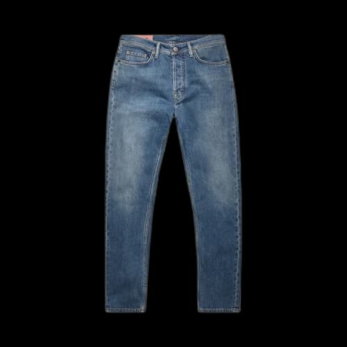 Acne Studios Low-Rise Slim Jeans 'Mid Blue'