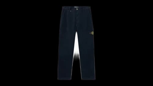 Stone Island Cotton Moleskin-TC 3100023 Pants Navy Blue