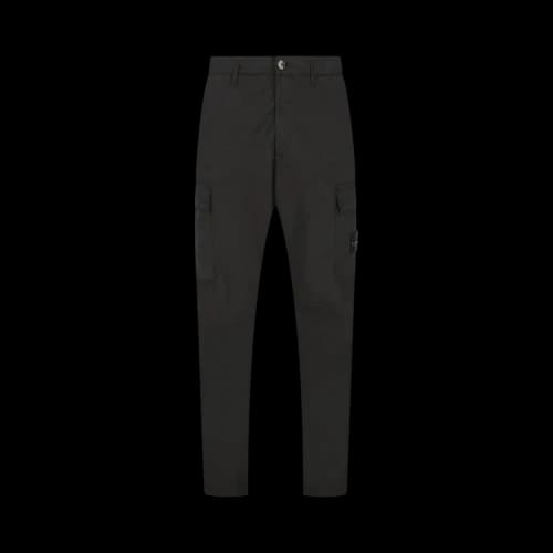 Stone Island Casual Cargo Pocket Trousers 'Black'