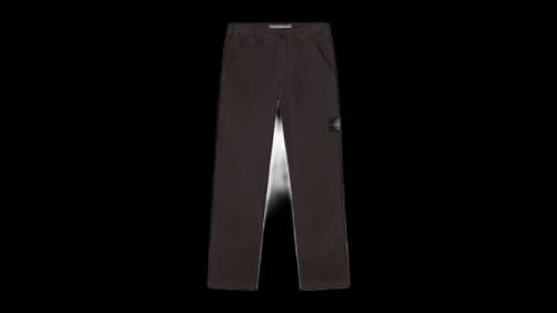 Stone Island Stretch Organic Cotton Twill 3100035 Pants Lead Grey