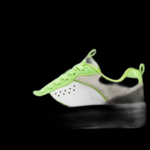 (GS) Skechers Court High 'White Beige Green'