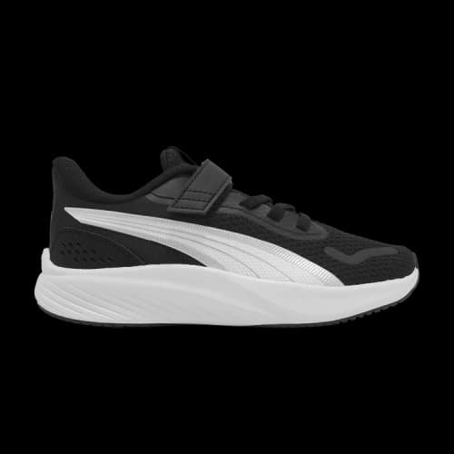 PUMA Pounce Lite AC+ Little Kid 'Black White Silver'